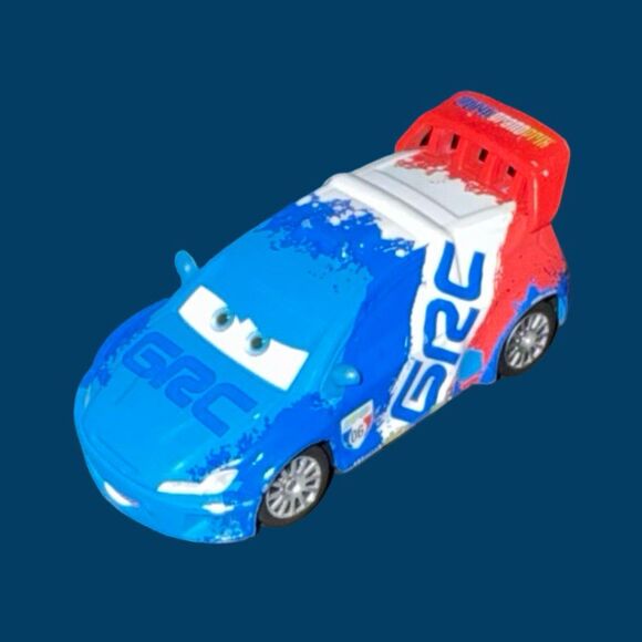 Disney Pixar Raoul ÇaRoule Die Cast Grand Prix Cars 2 Movie A32 - Picture 8 of 8